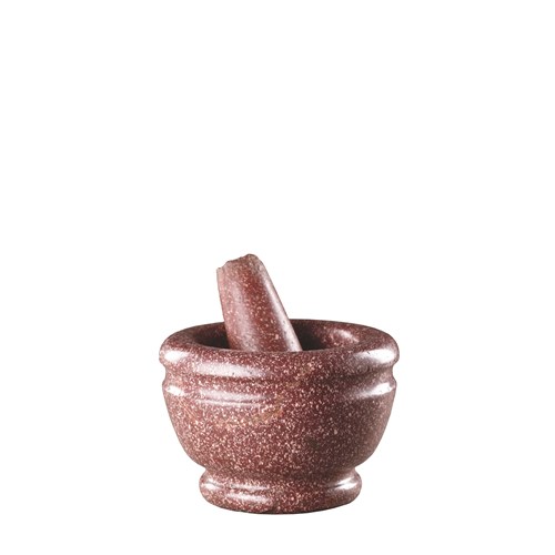 An Egyptian Porphyry Mortar and Pestle
